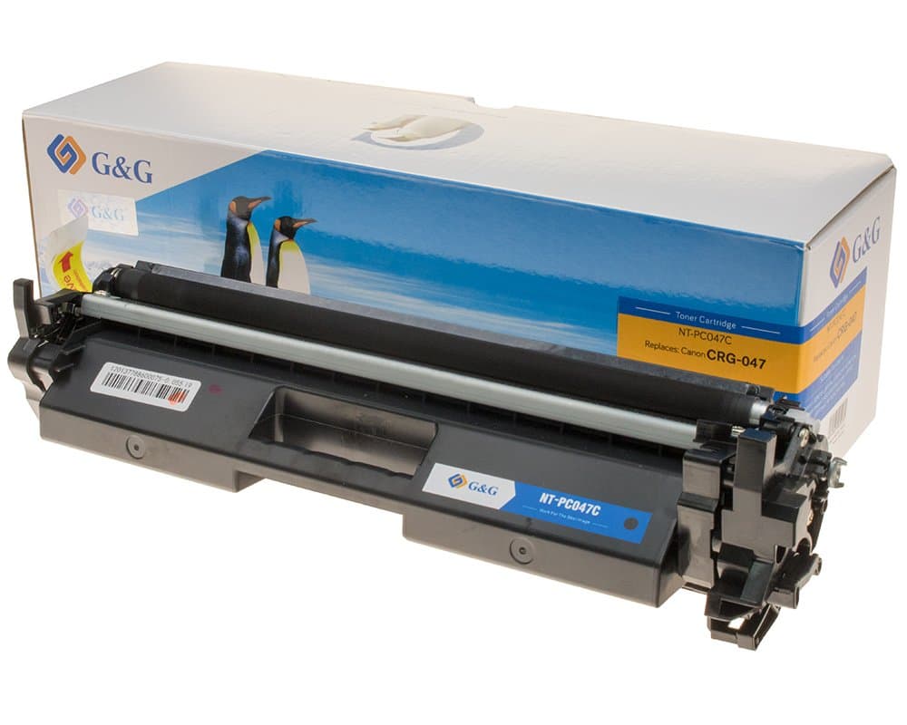 Toner Premium G&G (1.6K) Canon 047 Black (2164C002, CRG-047, CRG047)