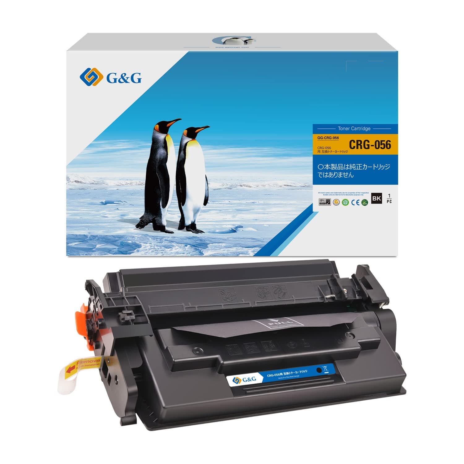 Toner Premium G&G (10K) Canon 056 Black (3007C002, CRG-056, CRG056)