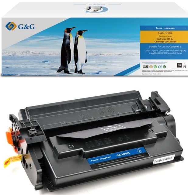 Toner Premium G&G (5.1K) Canon 056L Black (3006C002, CRG-056L, CRG056L)