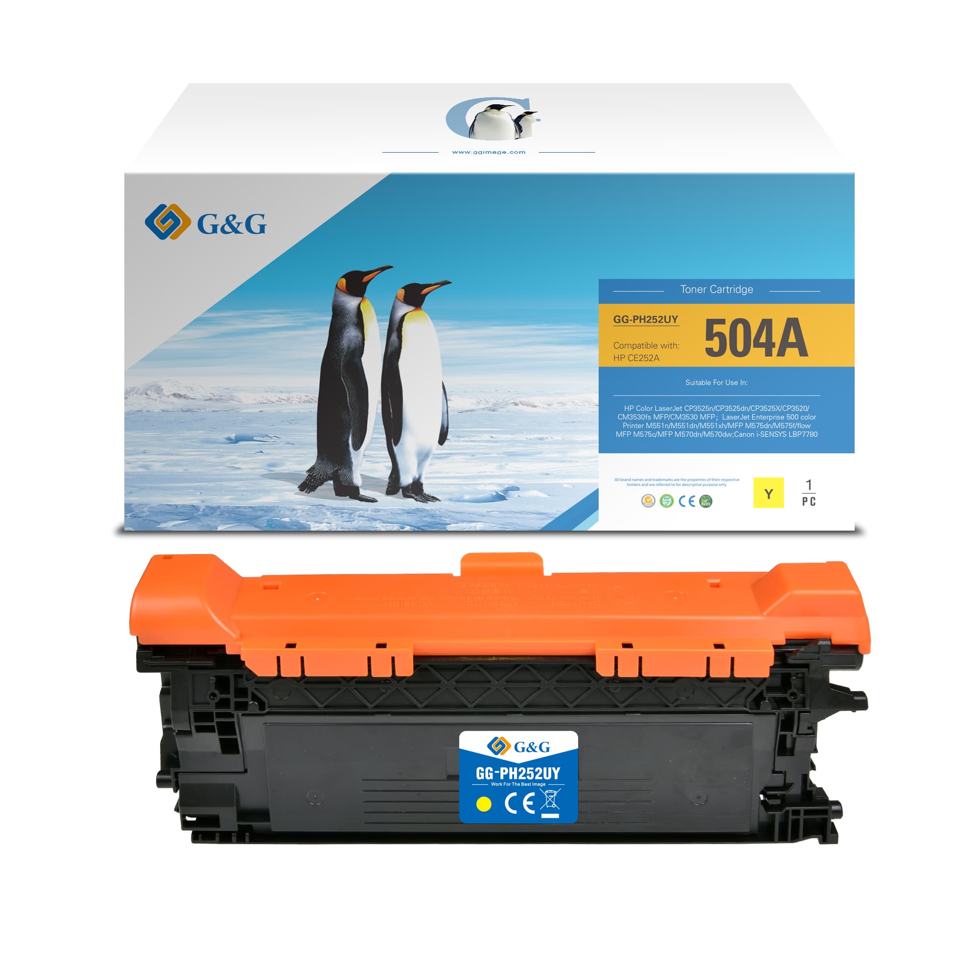 Toner Premium G&G (6.4K) Canon 732 Magenta (6261B002, CRG-732M, CRG732 M)