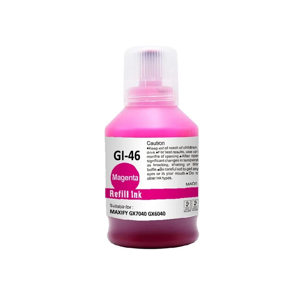 Flacon cerneala compatibila pigment Canon GI-46 Magenta (4428C001, GI46M)
