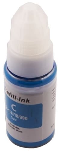 Flacon cerneala compatibila Canon GI-490C Cyan (0664C001, GI490C)