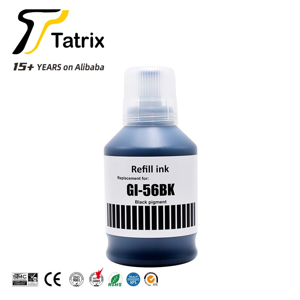 Flacon cerneala compatibila pigment Canon 56PGBK Black (4412C001, GI56PGBK)