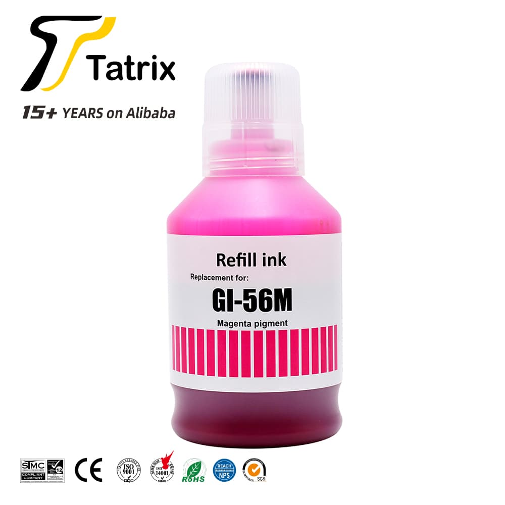 Flacon cerneala compatibila pigment Canon 56M Magenta (4431C001, GI56M)