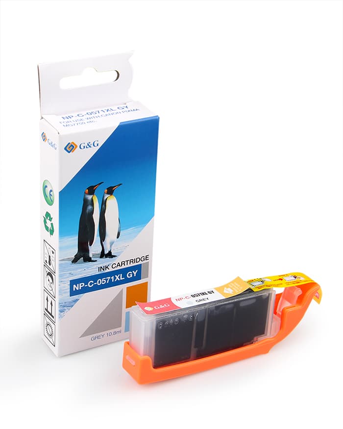 Cartus Premium G&G Canon CLI-571GY XL Gray (0335C001, CLI571GYXL)