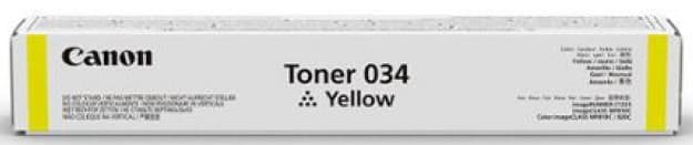 Cartus de toner (7.3K) Canon 034 Yellow (9451B001, CRG-034Y, CRG034Y)