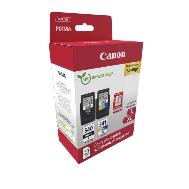 Pachet cartuse de cerneala Canon PG-540L / CL-541XL Photo Value pack (5224B012AA)