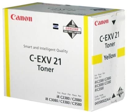 Cartus de toner (14K) Canon EXV 21 Yellow (0455B002, C-EXV21Y, CEXV21Y)