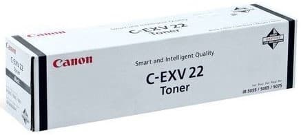 Cartus de toner (48K) Canon EXV 22 Black (1872B002, C-EXV22, CEXV22)