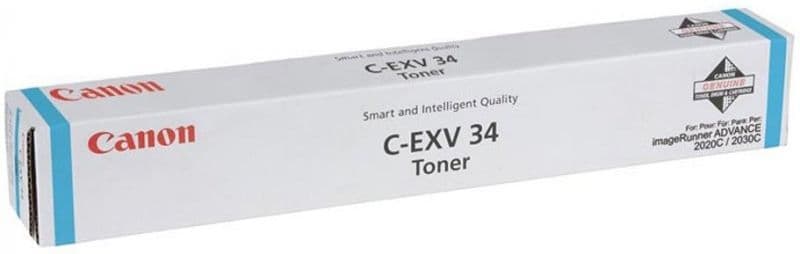 Cartus de toner (19K) Canon EXV 34 Cyan (3783B002, C-EXV34C, CEXV34C)