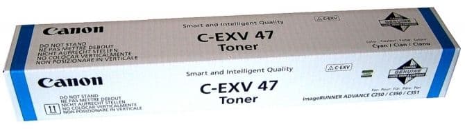 Cartus de toner (21.5K) Canon EXV 47 Cyan (8517B002, C-EXV47C, CEXV47C)