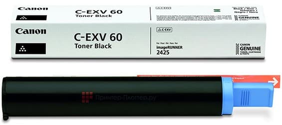 Cartus de toner (10.2K) Canon EXV 60 Black (4311C001, C-EXV60, CEXV60)