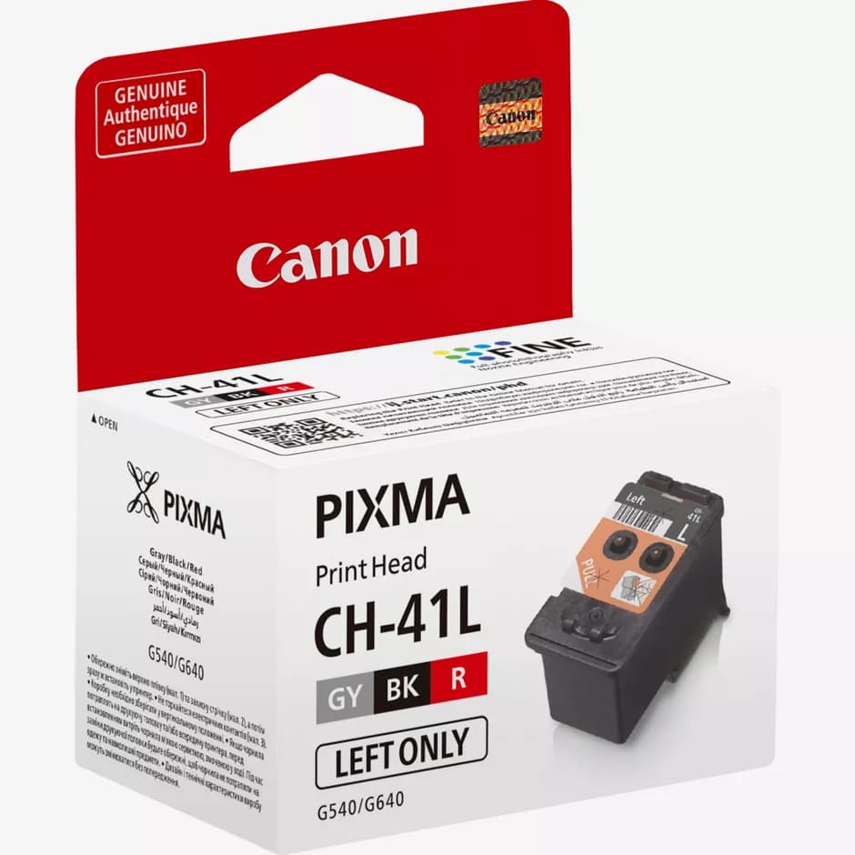 Cap de printare Canon CH-41L GY/ BK/ R (left only) (CH41L, QY6-8056-010, 4662C001)