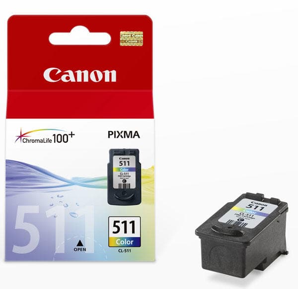 Cartus de cerneala Canon CL-511 Color (2972B001, CL511CMY)