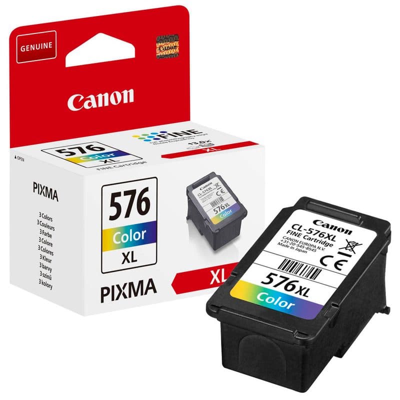 Cartus de Cerneala Canon CL-576XL Color (5441C001AA, CL576XL CMY)