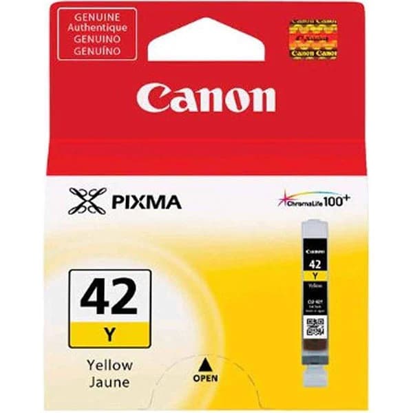 Cartus de cerneala Canon CLI-42Y Yellow (6387B001, CLI42Y)