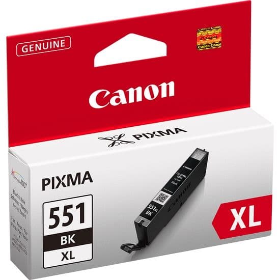 Cartus de cerneala Canon CLI-551BK XL Black (6443B001, CLI551BKXL)