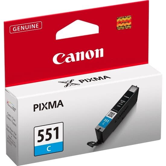 Cartus de cerneala Canon CLI-551C Cyan (6509B001, CLI551C)