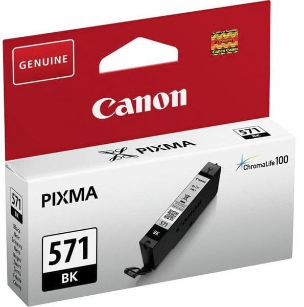 Cartus de cerneala Canon CLI-571BK Black (0385C001, CLI571BK)