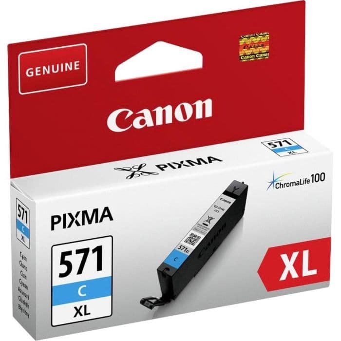 Cartus de cerneala Canon CLI-571C XL Cyan (0332C001, CLI571CXL)
