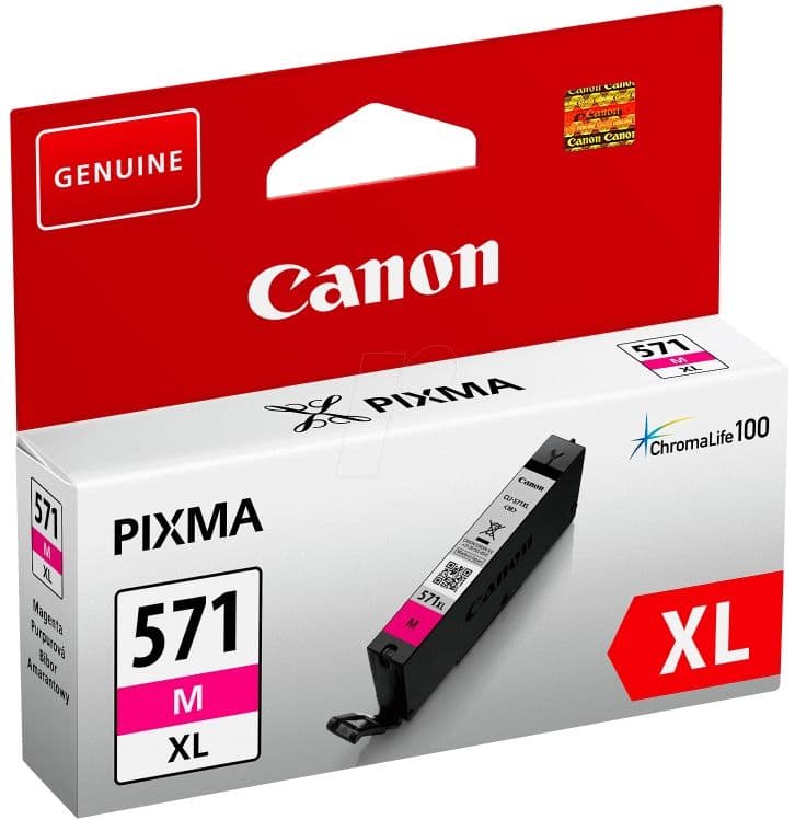 Cartus de cerneala Canon CLI-571M XL Magenta (0333C001, CLI571MXL)