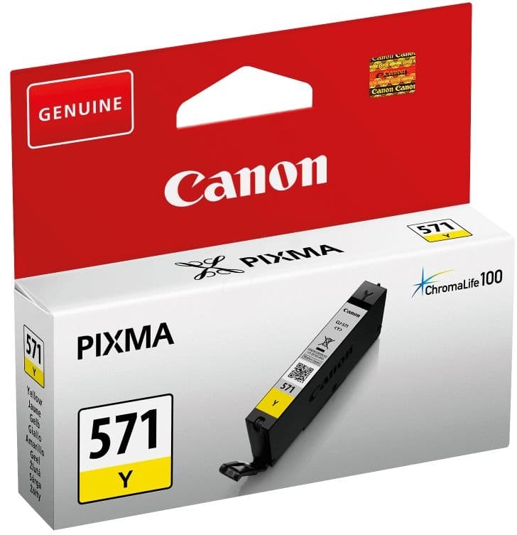 Cartus de cerneala Canon CLI-571Y Yellow (0388C001, CLI571Y)