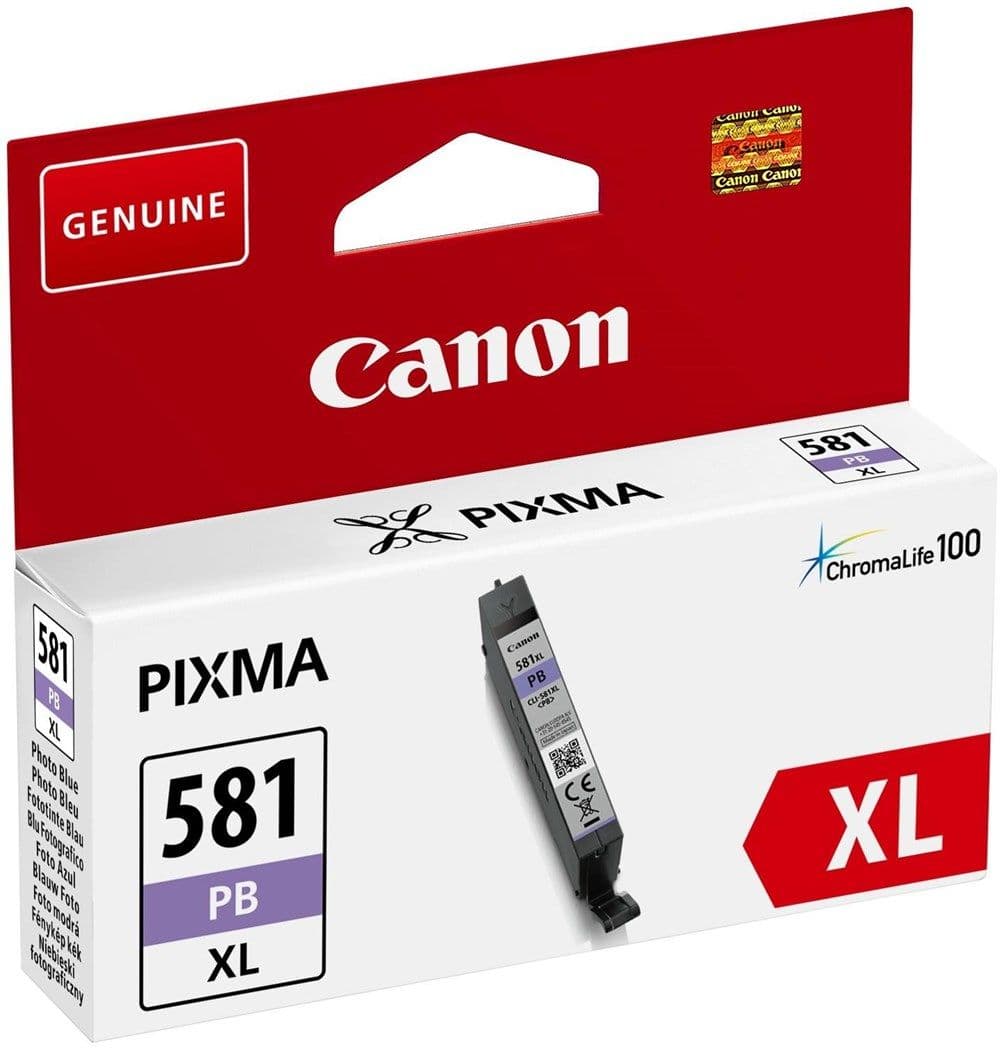 Cartus de cerneala Canon CLI-581XL PB Photo Blue (2053C001, CLI581XLPB)