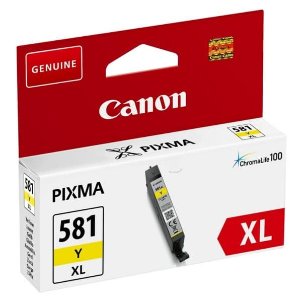 Cartus de cerneala Canon CLI-581XL Y Yellow (2051C001, CLI581XLY)