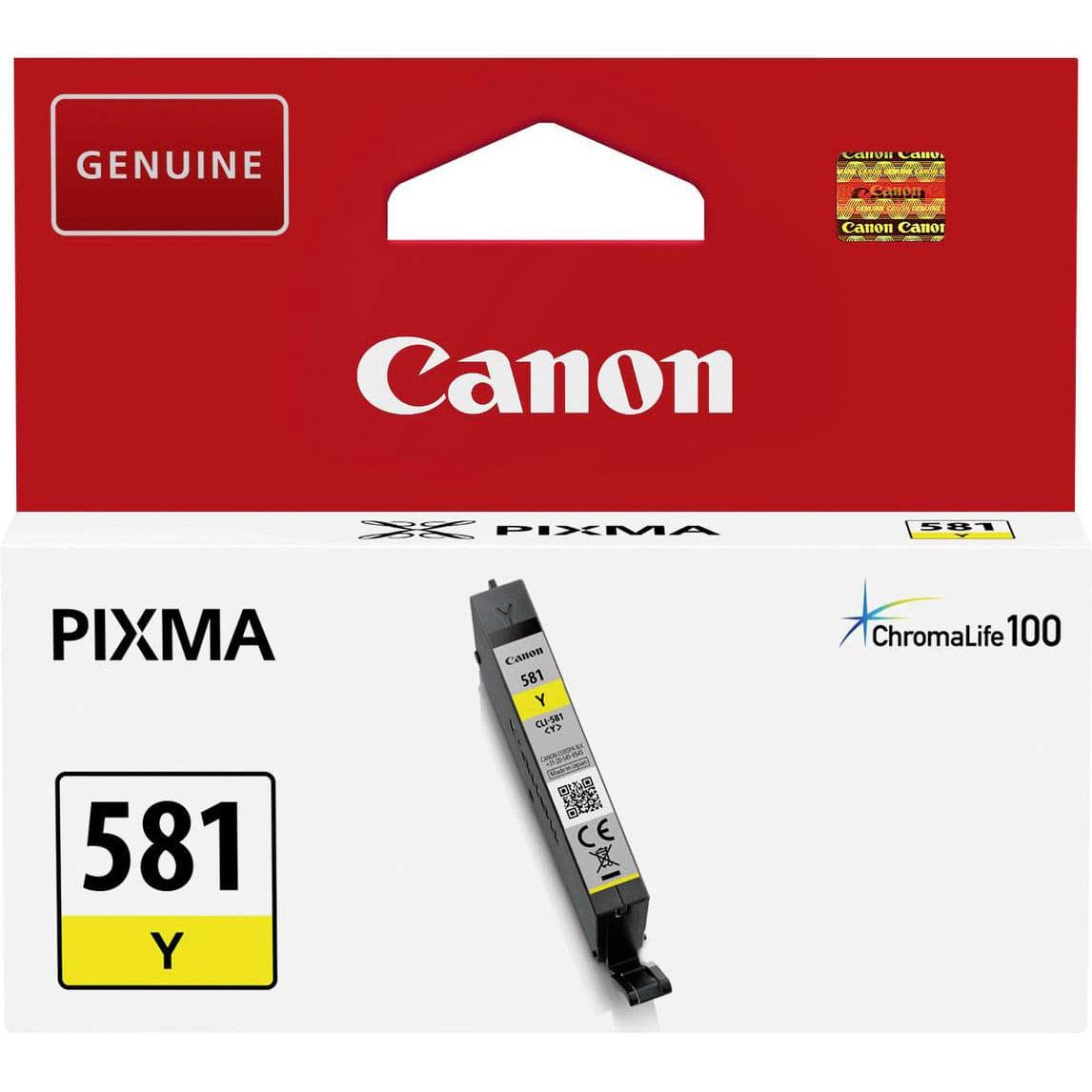 Cartus de cerneala Canon CLI-581Y Yellow (2105C001, CLI581Y)