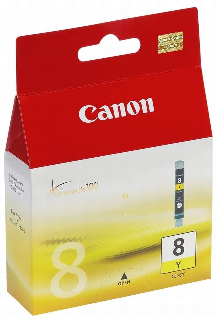 Cartus de cerneala Canon CLI-8Y Yellow (0623B001, CLI8Y)