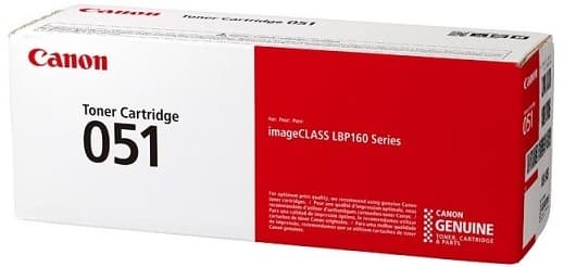 Cartus de toner (1.7K) Canon 051 Black (2168C002, CRG-051, CRG051)