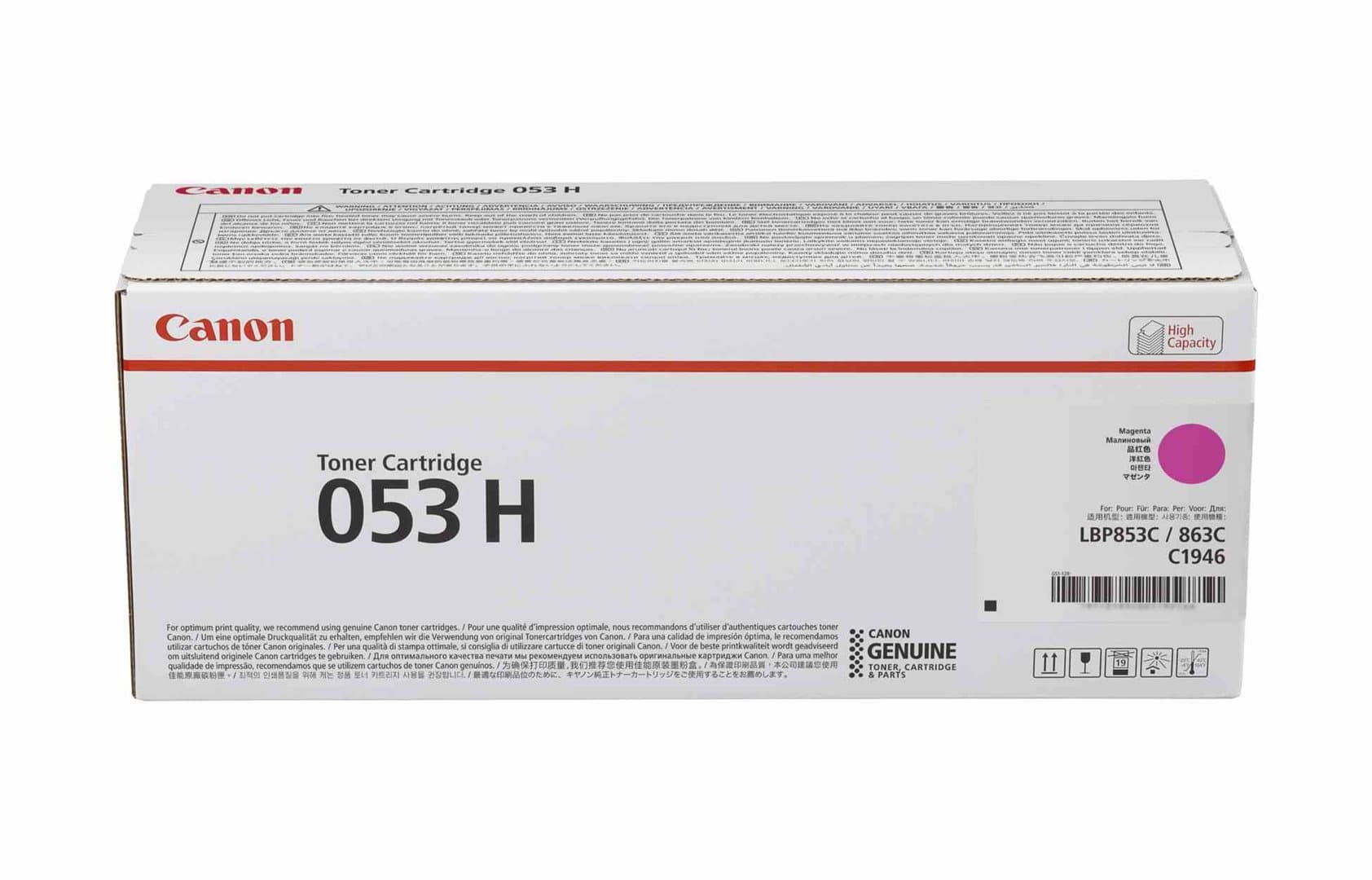 Cartus de toner (32K) Canon 053H Magenta (2193C001AA, CRG-053HM, CRG053HM)
