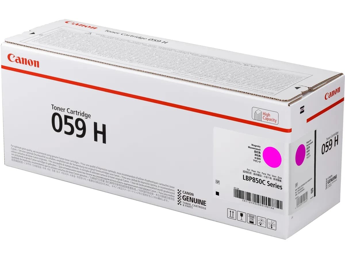 Cartus de toner (13.5K) Canon 059H Magenta (3625C001AA, CRG-059HM, CRG059HM)