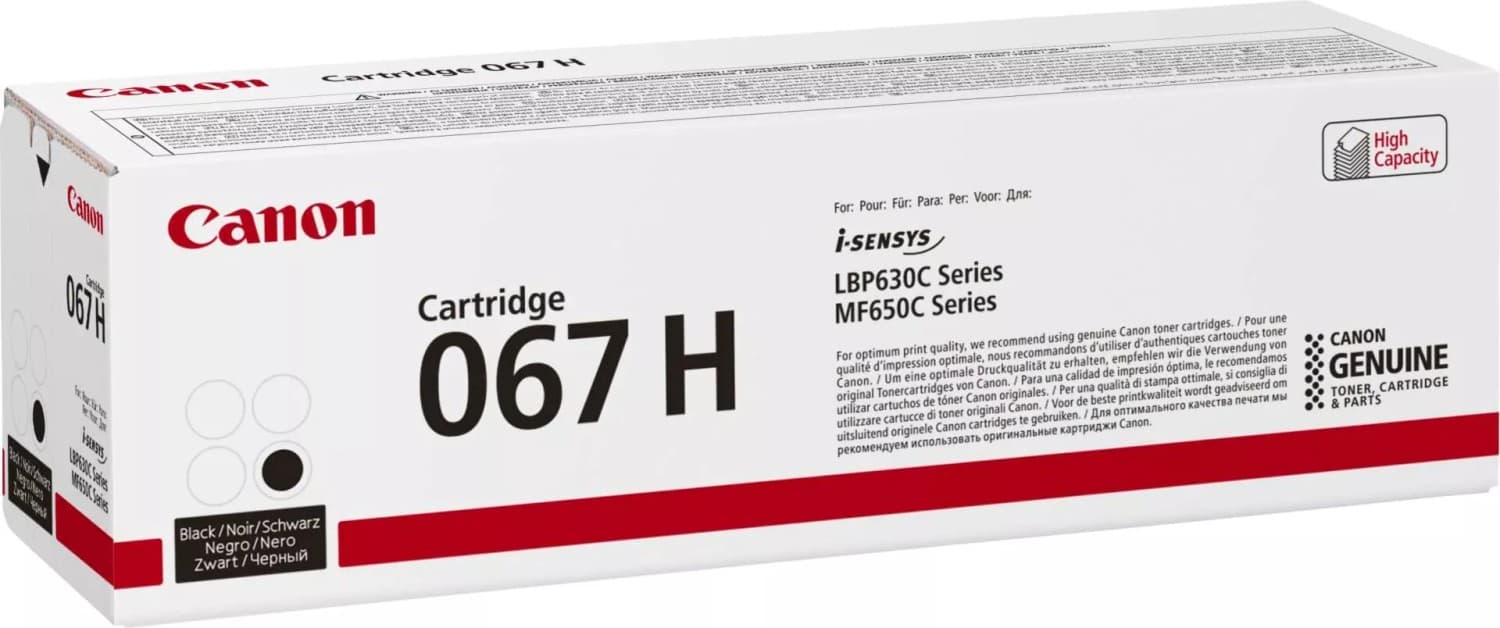 Cartus de toner (3.13K) Canon 067H Black (5106C002, CRG-067HBK, CRG067HBK)