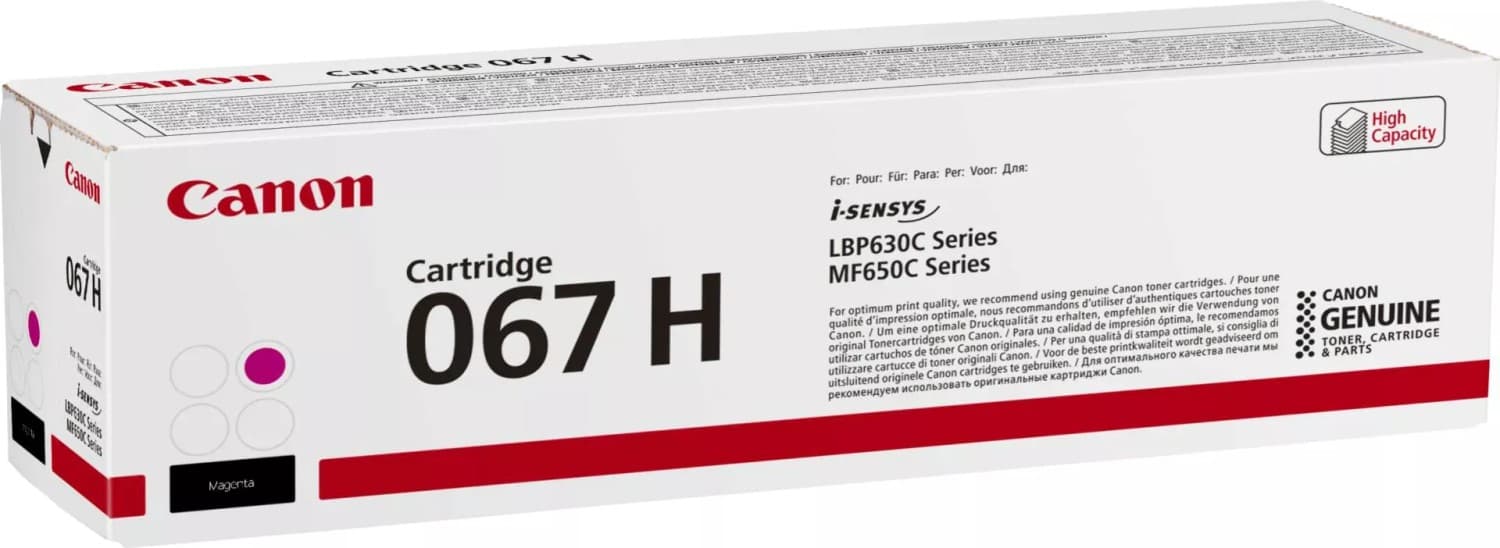 Cartus de toner (2.35K) Canon 067H Magenta (5104C002, CRG-067HM, CRG067HM)