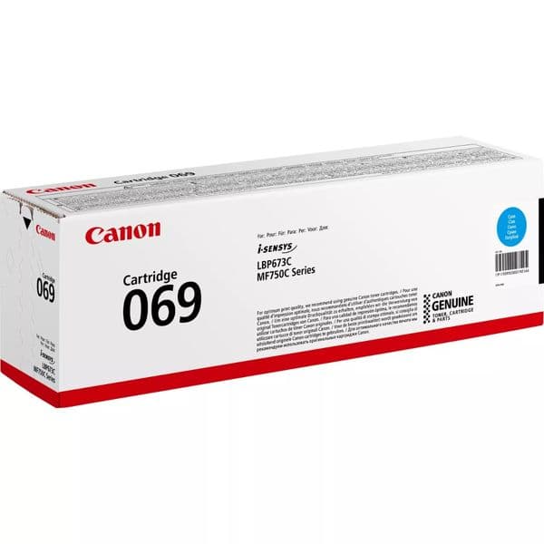 Cartus de toner (1.9K) Canon 069 Cyan (5093C002, CRG-069C, CRG069C)