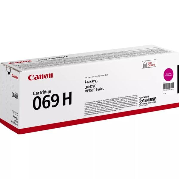 Cartus de toner (5.5K) Canon 069H Magenta (5096C002, CRG-069HM, CRG069HM)