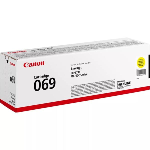 Cartus de toner (1.9K) Canon 069 Yellow (5091C002, CRG-069Y, CRG069Y)
