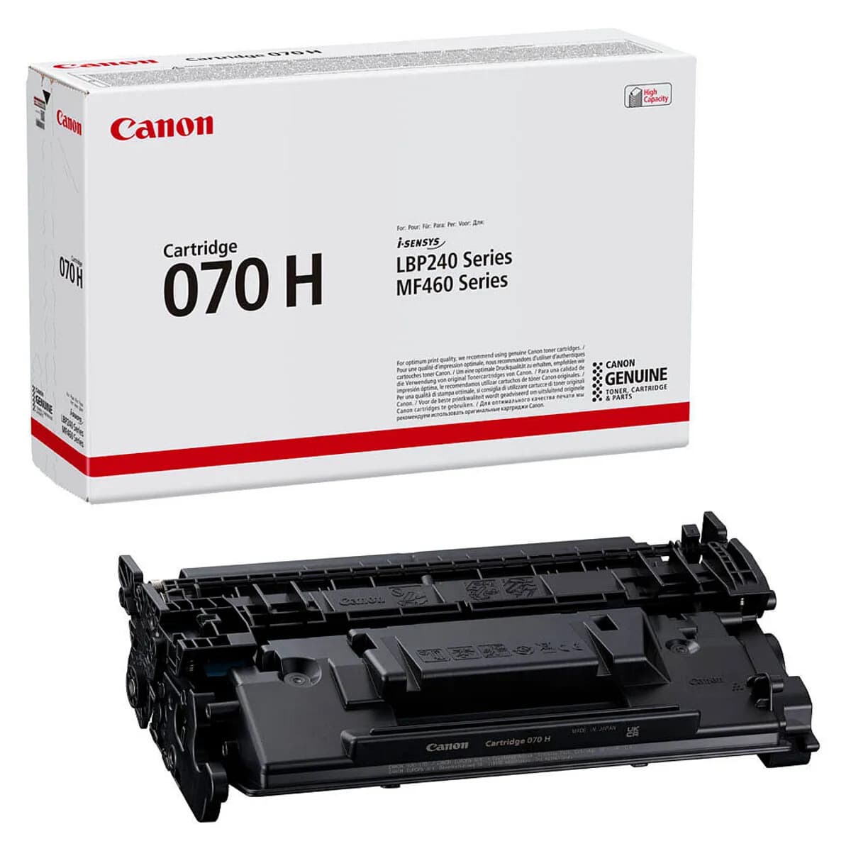 Cartus de toner (10.2K) Canon 070 High Black (5640C002, CRG-070H, CRG070H)