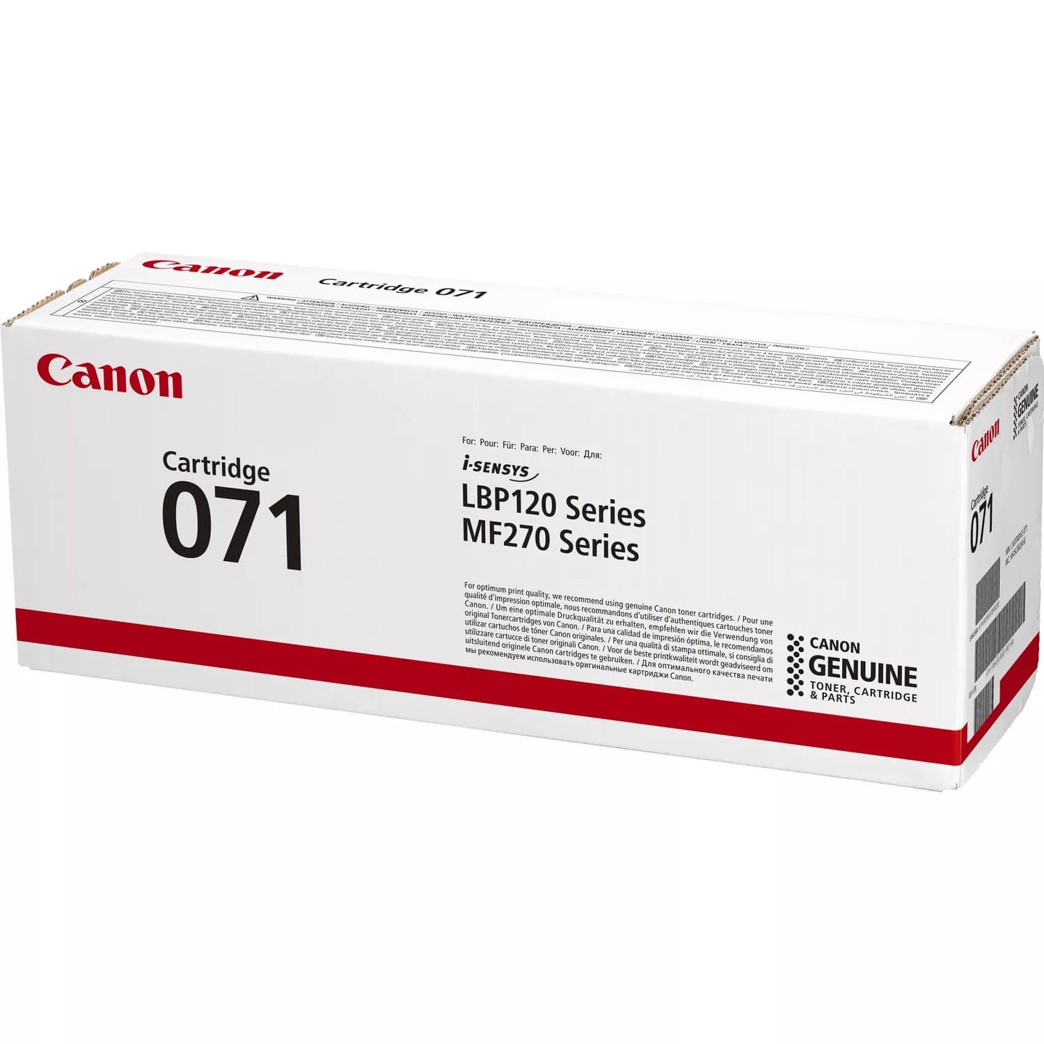 Cartus de toner (1.2K) Canon 071 Black (5645C002AA, CRG-071, CRG071)