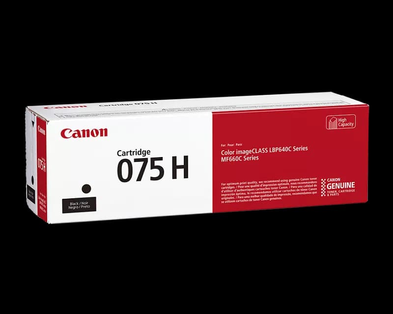 Cartus de toner (3.5K) Canon 075H Black (6369C002, CRG-075HBK, CRG075HBK)