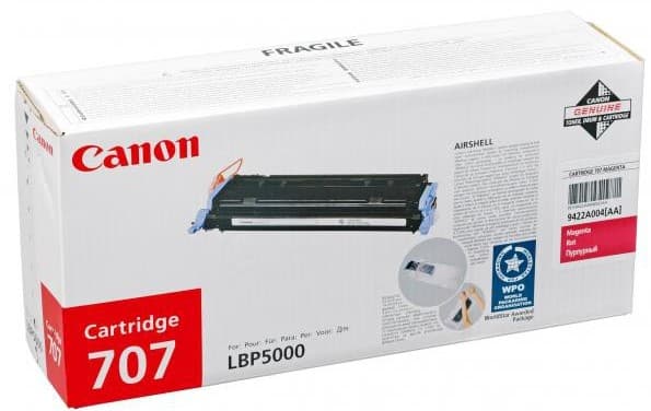 Cartus de toner (2K) Canon 707 Magenta (9422A004, CRG-707M, CRG707M)