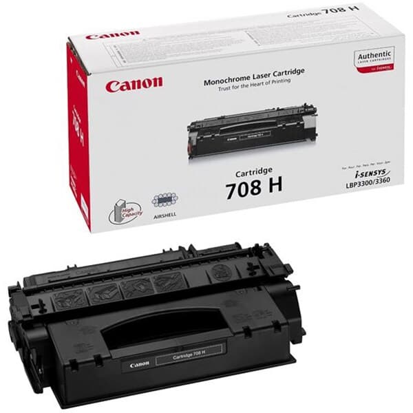 Cartus de toner (6K) Canon 708H Black (0917B002, CRG-708H, CRG708H)