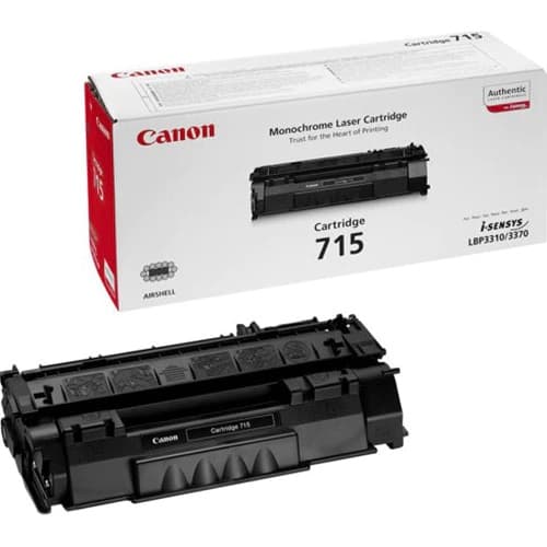 Cartus de toner (3K) Canon 715 Black (1975B002, CRG-715, CRG715)