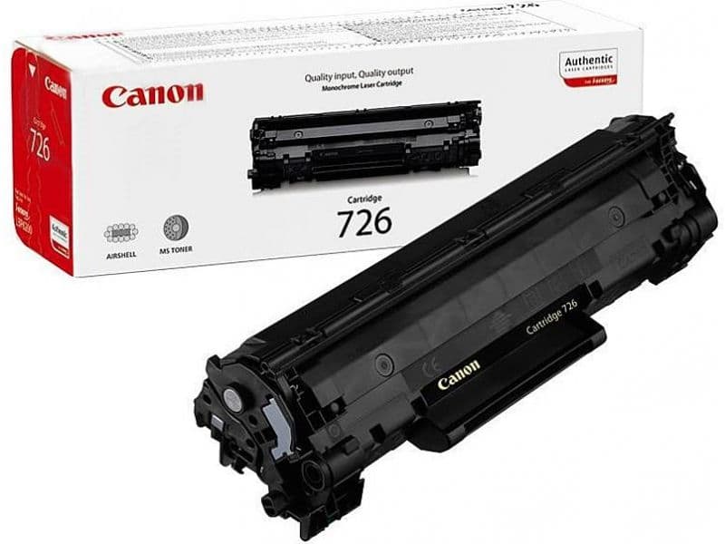 Cartus de toner (2.1K) Canon 726 Black (3483B002, CRG-726, CRG726)