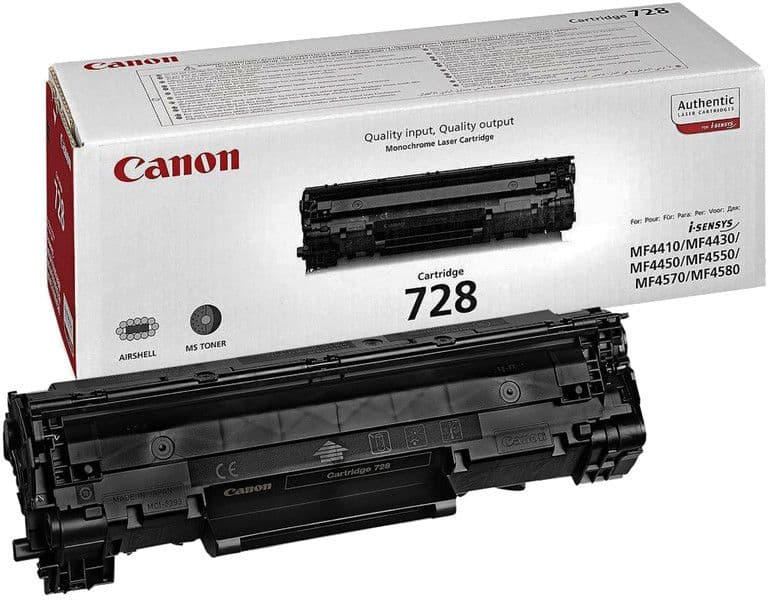 Cartus de toner (2.1K) Canon 728 Black (3500B002, CRG-728, CRG728)