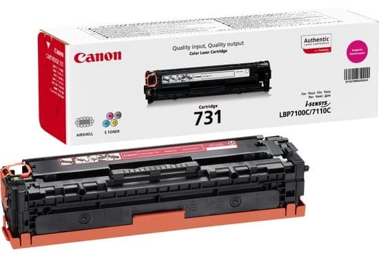 Cartus de toner (1.5K) Canon 731 Magenta (6270B002, CRG-731M, CRG731 M)