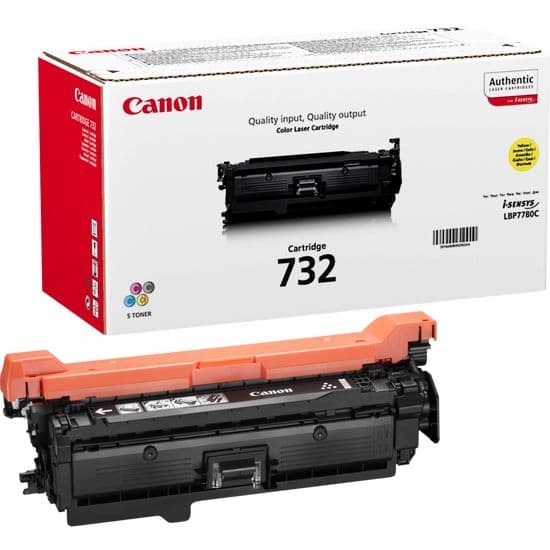Cartus de toner (6.4K) Canon 732 Yellow (6260B002, CRG-732Y, CRG732 Y)