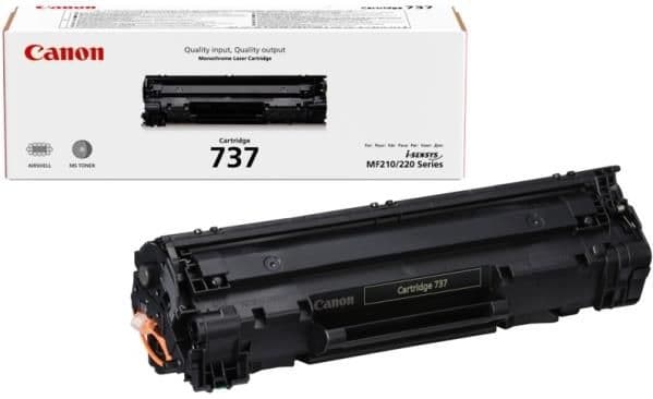 Cartus de toner (2.4K) Canon 737 Black (9435B002, CRG-737,CRG737)