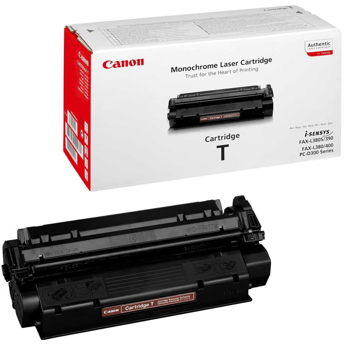 Cartus de toner (3.5K) Canon T Black (7833A002, CRG-T, CRGT)